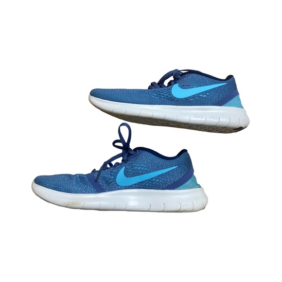 Nike Womens Free RN | Blue Moon | 831509-406 | Size 9.5 US | 7.5 UK | - Picture 3 of 6